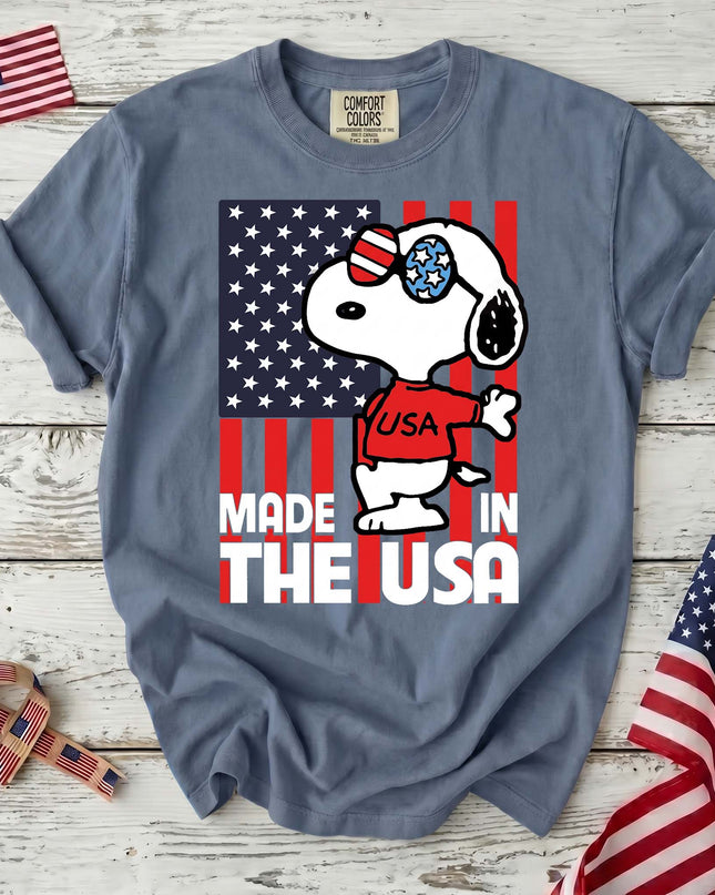 JEAN_5cf81fa9-ab6e-4f4f-8344-b69e05b3cb8d - AuraNations - Comfort Colors Made In The USA T-Shirt - Blue Jean / S - 250TH ANNIVERSARY, ALL, COMFORT COLORS, NO CUSTOM, PRODUCTS, SNPY, TSHIRT
