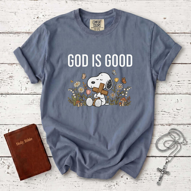 Comfort Colors Simple God Is Good Faith T-Shirt