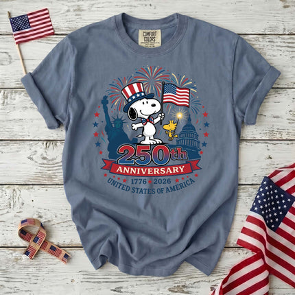 Comfort Colors 250th Anniversary Patriotic T-Shirt