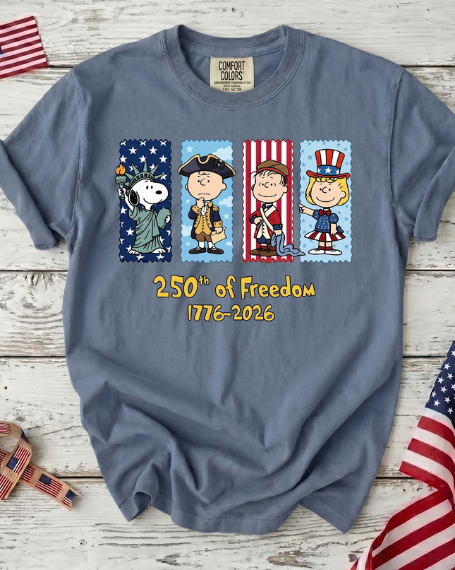 JEAN_cd2bbee3-fc71-4e8b-ae23-8145a2b90cdd - AuraNations - Comfort Colors America 250 Freedom T-Shirt - Blue Jean / S - 250TH ANNIVERSARY, ALL, COMFORT COLORS, NO CUSTOM, PRODUCTS, SNPY, TSHIRT