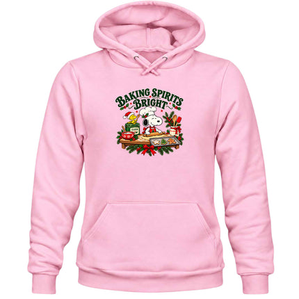 Baking Spirits Bright Christmas Cookie Baking Hoodie