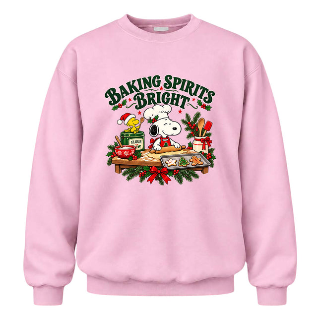 Baking Spirits Bright Christmas Cookie Baking Sweatshirt