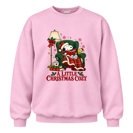 A Little Christmas Cozy Reading Nook Sweatshirt