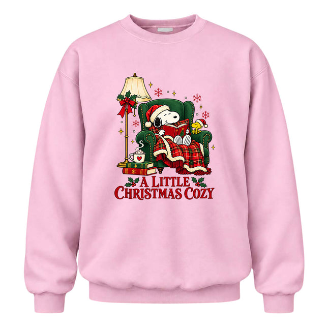 A Little Christmas Cozy Reading Nook Sweatshirt