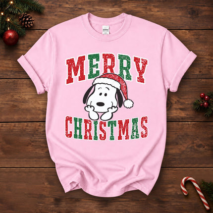 Merry Christmas Vintage Distressed Holiday T-Shirt