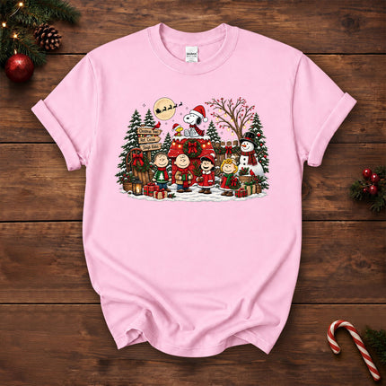Christmas Tree Farm Hot Cocoa Sleigh Rides T-Shirt