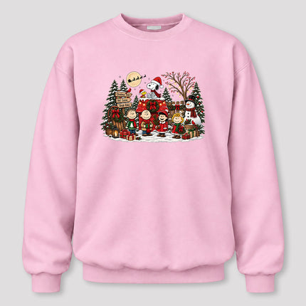 Christmas Tree Farm Hot Cocoa Winter Village Sweatshirt