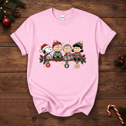 Cozy Christmas Holiday Garland Winter Sweaters T-Shirt