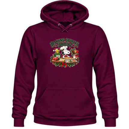 Baking Spirits Bright Christmas Cookie Baking Hoodie