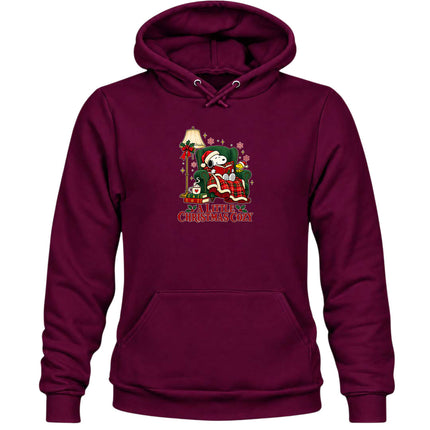 A Little Christmas Cozy Winter Reading Hoodie