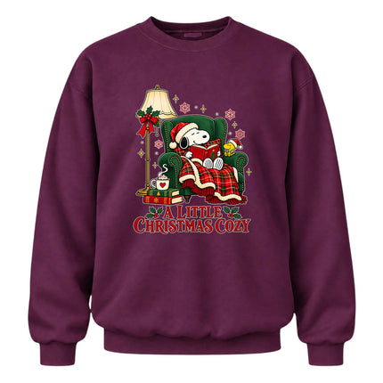 A Little Christmas Cozy Reading Nook Sweatshirt