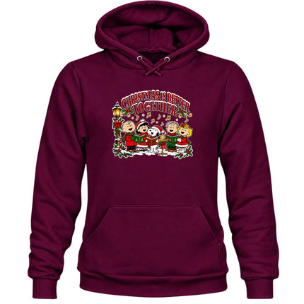Christmas Is Better Together Festive Caroling Hoodie