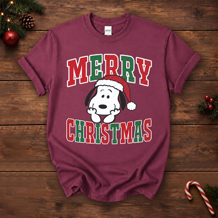 Merry Christmas Vintage Distressed Holiday T-Shirt
