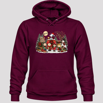 Christmas Tree Farm Hot Cocoa Sleigh Rides Hoodie
