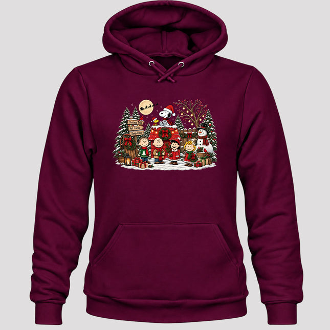Christmas Tree Farm Hot Cocoa Sleigh Rides Hoodie