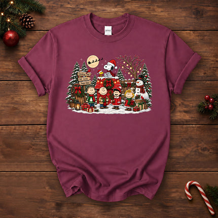 Christmas Tree Farm Hot Cocoa Sleigh Rides T-Shirt