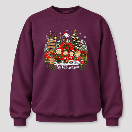 TIS The Season Christmas Tree Farm Holiday Sweatshirt