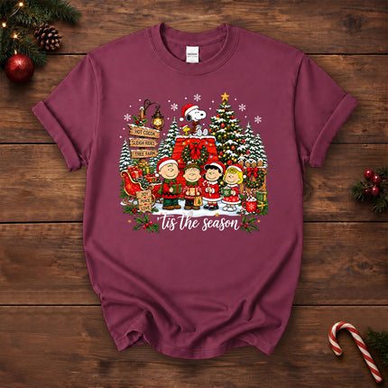 Tis The Season Christmas Tree Farm Holiday T-Shirt