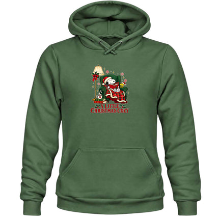 A Little Christmas Cozy Winter Reading Hoodie