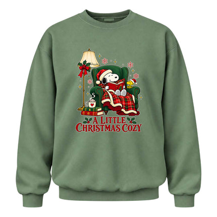 A Little Christmas Cozy Reading Nook Sweatshirt