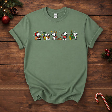 Christmas Holiday Friends Carols Tree Gifts T-Shirt