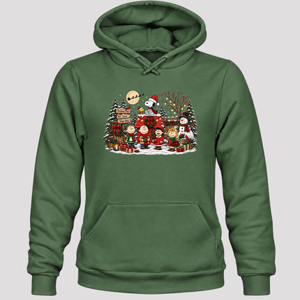 Christmas Tree Farm Hot Cocoa Sleigh Rides Hoodie