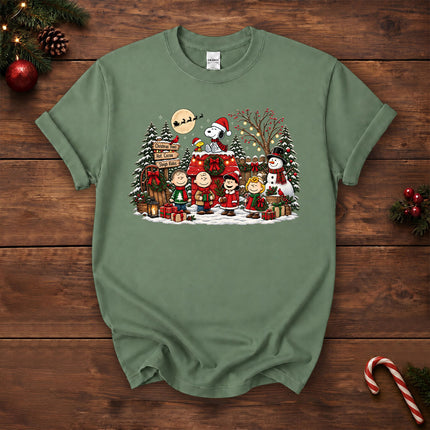 Christmas Tree Farm Hot Cocoa Sleigh Rides T-Shirt