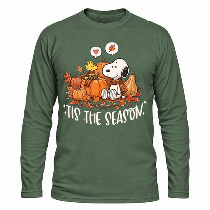 Tis The Season Fall Pumpkin Autumn Long Sleeve T-Shirt