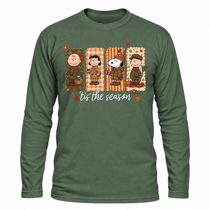 Tis The Season Fall Harvest Cozy Autumn Long Sleeve T-Shirt