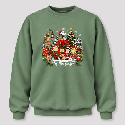 TIS The Season Christmas Tree Farm Holiday Sweatshirt