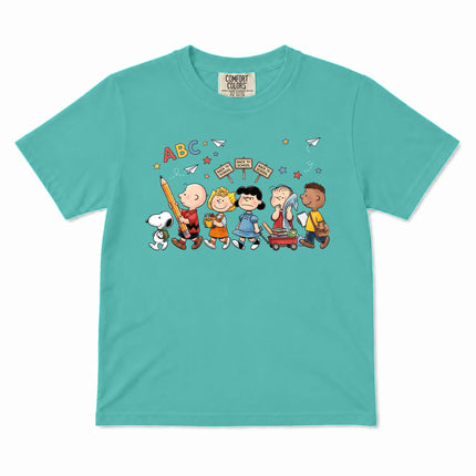 Comfort Colors Back To School First Day Classroom Friends Kid T-Shirt