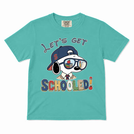 Comfort Colors Back To School Let's Get Schooled First Day Kid T-Shirt