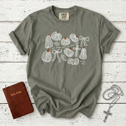 Comfort Colors Psalm 146 Praise Him in Every Season Thanksgiving T-Shirt
