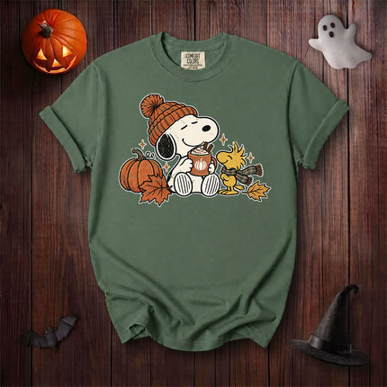 Comfort Colors Pumpkin Spice Fall Halloween Graphic T-Shirt