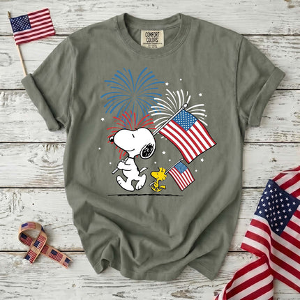 Comfort Colors 250th Anniversary USA Fireworks T-Shirt