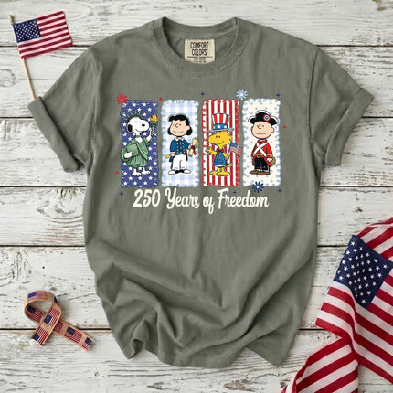 Comfort Colors 250 Freedom Characters T-Shirt