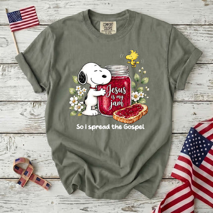 Comfort Colors Jesus Is My Jam Spread the Gospel T-Shirt