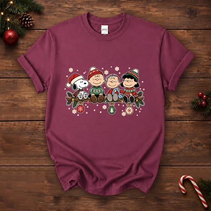Cozy Christmas Holiday Garland Winter Sweaters T-Shirt