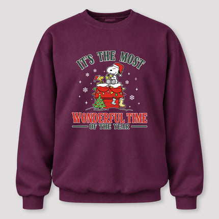 Most Wonderful Time of the Year Christmas Rooftop Sweatshirt