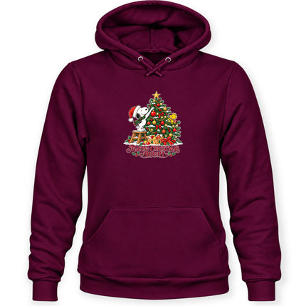 Making Christmas Bright Festive Tree Decorating Hoodie
