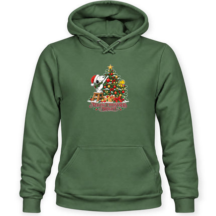 Making Christmas Bright Festive Tree Decorating Hoodie