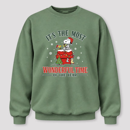 Most Wonderful Time of the Year Christmas Rooftop Sweatshirt
