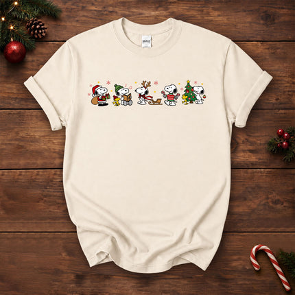 Christmas Holiday Friends Carols Tree Gifts T-Shirt