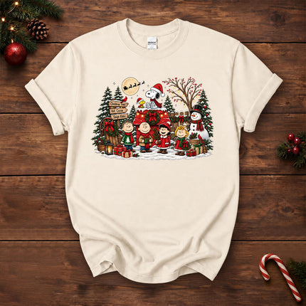 Christmas Tree Farm Hot Cocoa Sleigh Rides T-Shirt