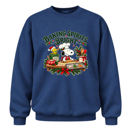 Baking Spirits Bright Christmas Cookie Baking Sweatshirt