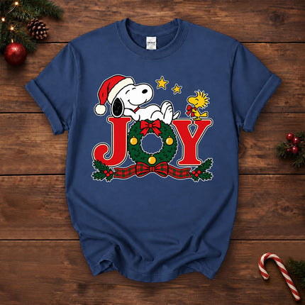 Christmas Joy Wreath Holiday Cheer T-Shirt