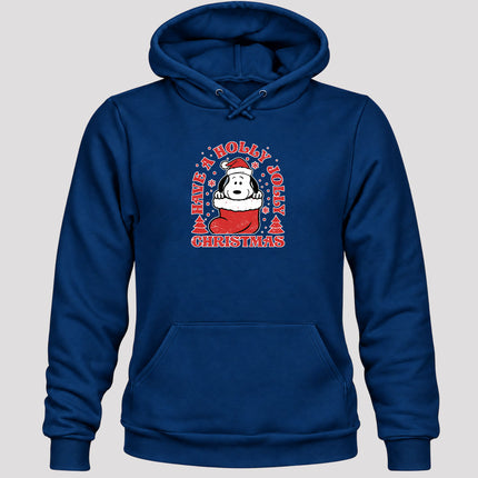 Have A Holly Jolly Christmas Retro Stocking Hoodie