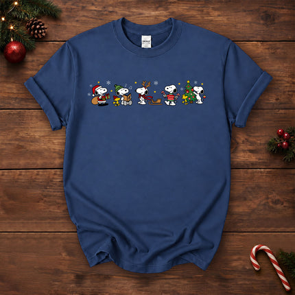 Christmas Holiday Friends Carols Tree Gifts T-Shirt