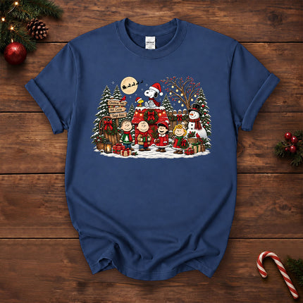 Christmas Tree Farm Hot Cocoa Sleigh Rides T-Shirt