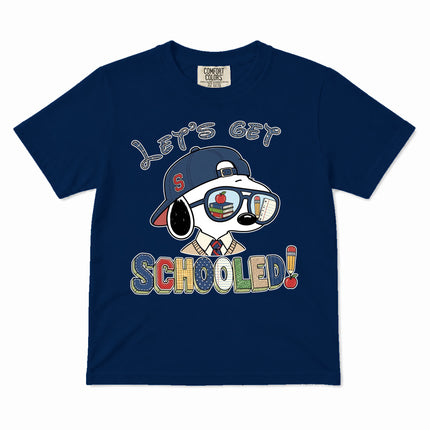 Comfort Colors Back To School Let's Get Schooled First Day Kid T-Shirt